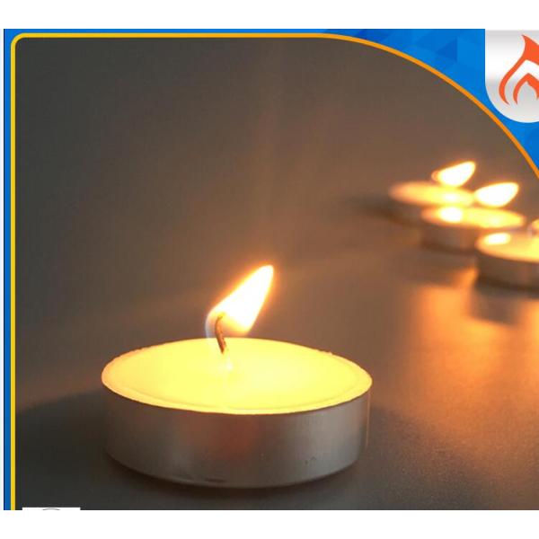 12gram wax material produce white tealight candle