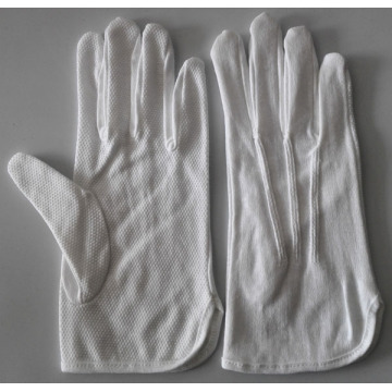 White Cotton Gloves Anti Slip Gloves