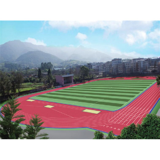 Long Life 7:1 Pavement Materials Courts Sports Surface Flooring Athletic Running Track