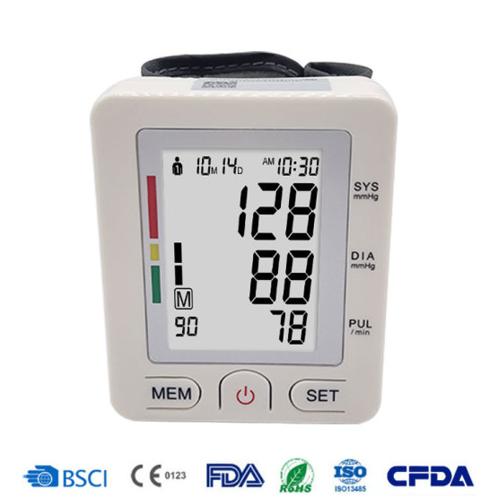 Best Selling Portable Wrist Type Blood Pressure Monitor