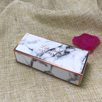 Best marble pattern lipstick packaging box
