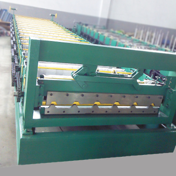 Professional customized length roof ridge cap press machine