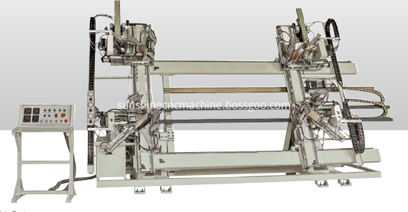 CNC Four-corner vertical welding machine