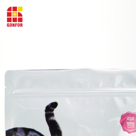 Resealable Zipper Pouch For Cat Treat Packaging