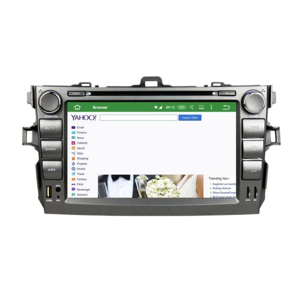 8 inch car dvd player for TOYOTA COROLLA
