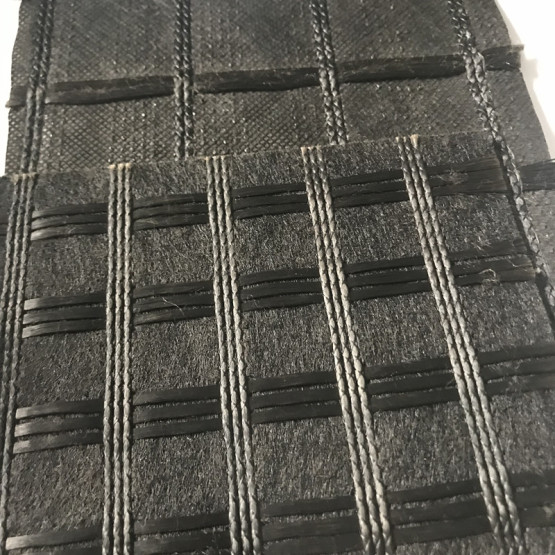 Asphalt Reinforcement Polyester Geogrid Laminated Geotextile