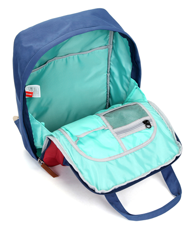 Color nylon backpack Campus style backpack Large capacity shoulder bag
