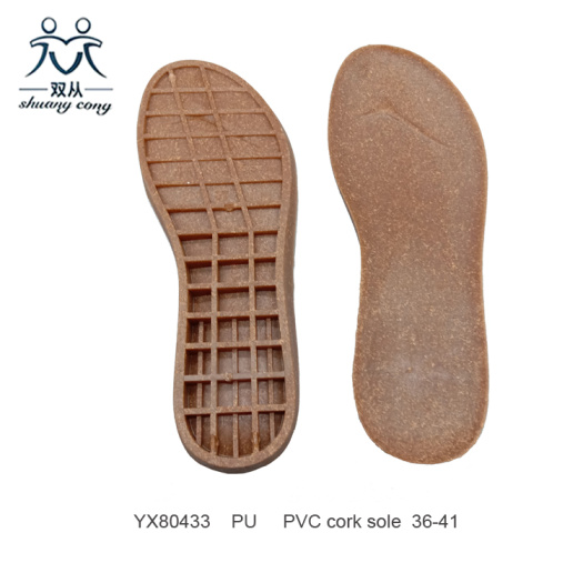 Woman Sandals Footbed Cork Sole