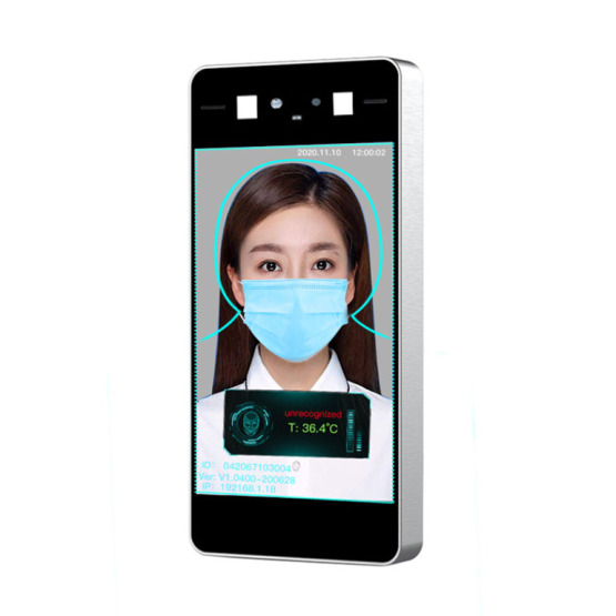 AI Face Recognition Camera Body Temperature Detection