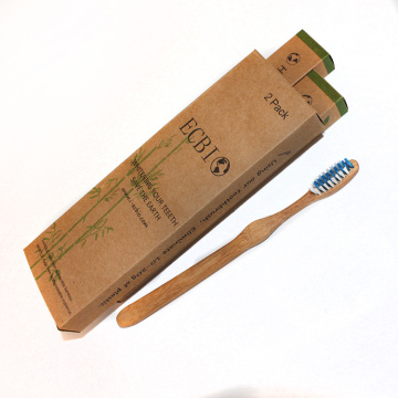FSC Eco-friendly Natural Bamboo Fiber Toothbrush