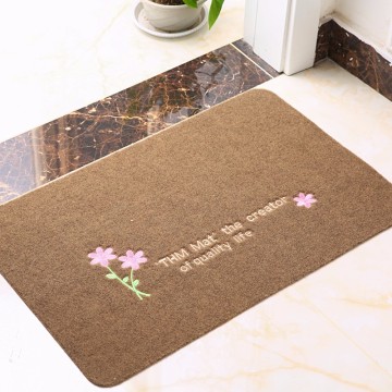 Floor toilet mat and for outdoor use