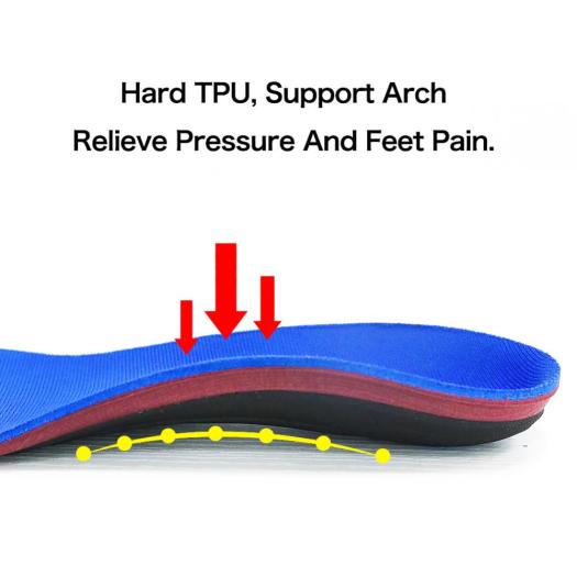 Hard TPU ortholite Orthotic shoes pad insoles