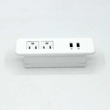 High Quality 2 Sockets Recessed Power Outlet