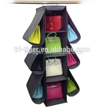 10 Pockets handbag holder hanging handbag organizer