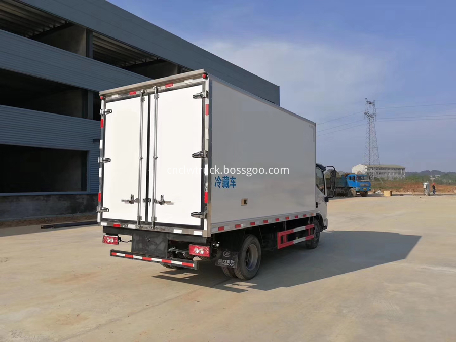 FOTON refrigerator van truck  cost