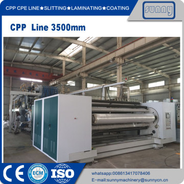 CPE 3 layers co-extrusion Casting film machine
