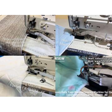 Edge Cutting and Tape Binding Sewing Machine