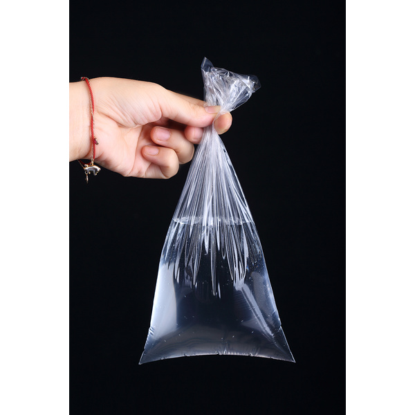 Side Sealing Plastic Food Packaging Bag in Clear