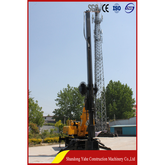 DL-360 wheeled rotary drilling rig export to africa