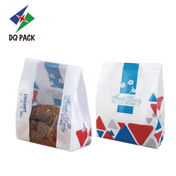 Bread Bag Kraft Paper Bag Plastic Paper Bag
