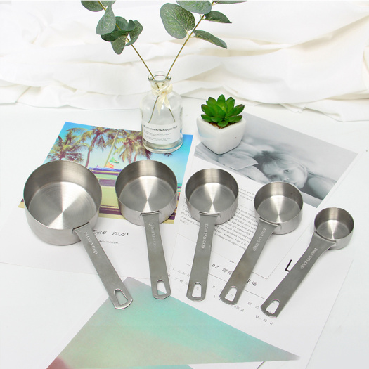 5 pcs stainless steel baking measuring cups