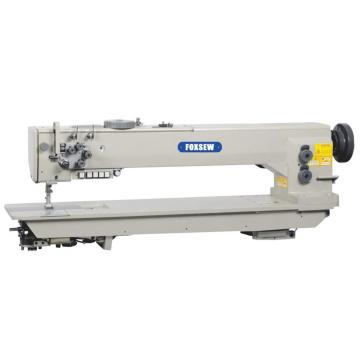 Long Arm Double Needle Compound Feed Heavy Duty Lockstitch Sewing Machine