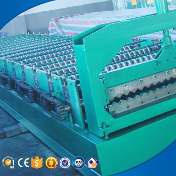 HT color steel corrugated roof sheet making machine