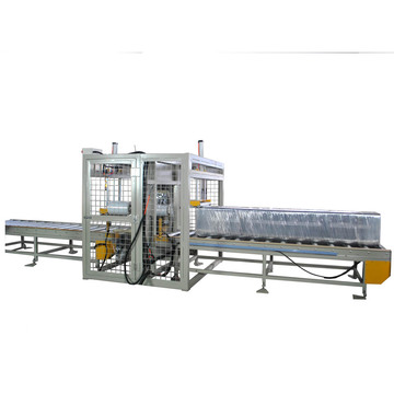 Fully automatic horizontal stretch wrapping machine