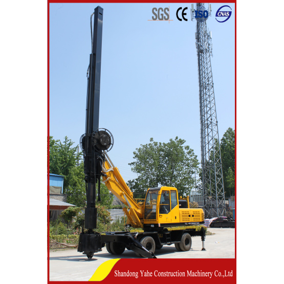 DL-360 wheeled rotary drilling rig export to africa