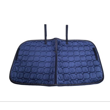 High Quality Velour Quilting Saddle Pad with Cord