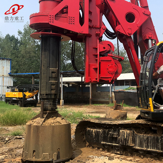 Dingli exports high-quality hydraulic pile driver