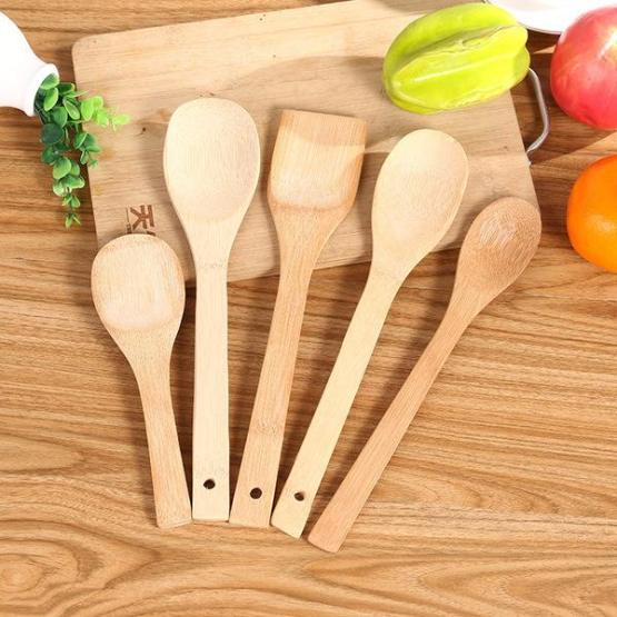 Creative Bamboo Spoon Japanese Korean