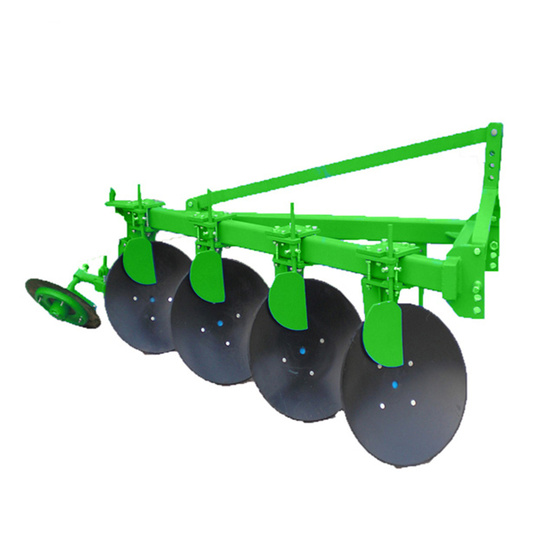 Hydraulic double way disc plough with scraper