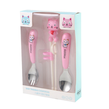 Spoon And Fork Set Stainless Steel Children Cutlery