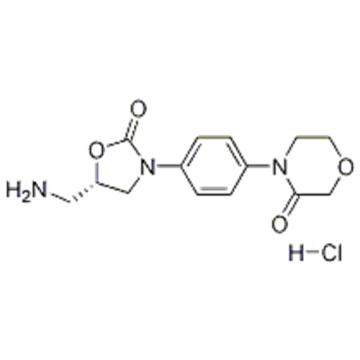 3-Morpholinone, 4-[4-[(5S)-5-(aminomethyl)-2-oxo-3-oxazolidinyl]phenyl]-, hydrochloride (1:1) CAS 898543-06-1