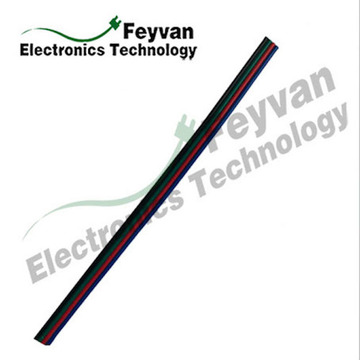 Colored PVC Insulated Rainbow Flat Cable