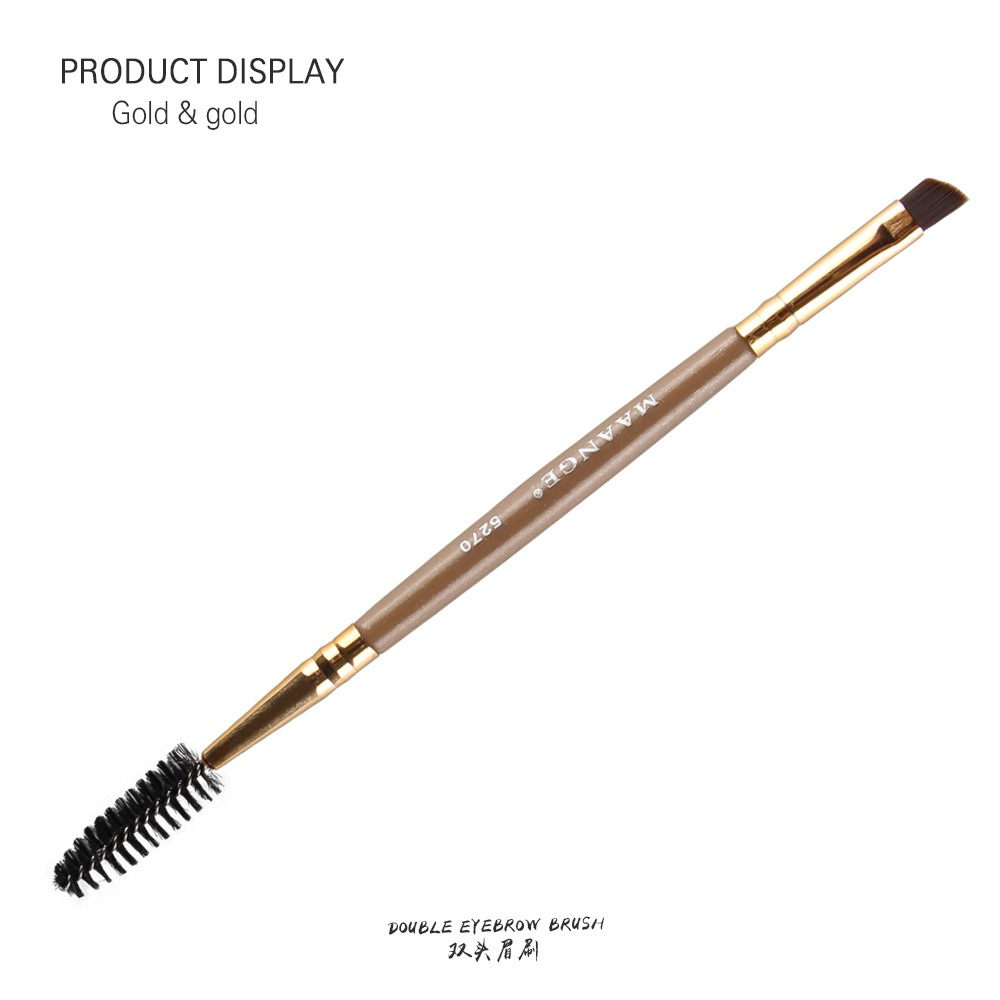 Double Head Eyebrow Makeup Brush 7