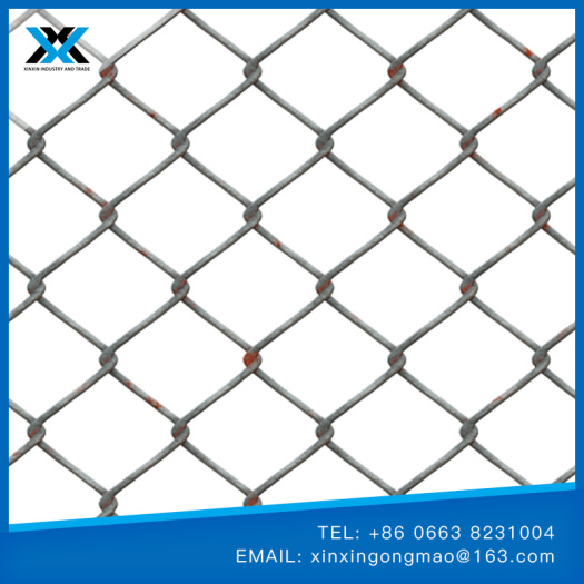 Pvc coated galvanized diamond wire mesh