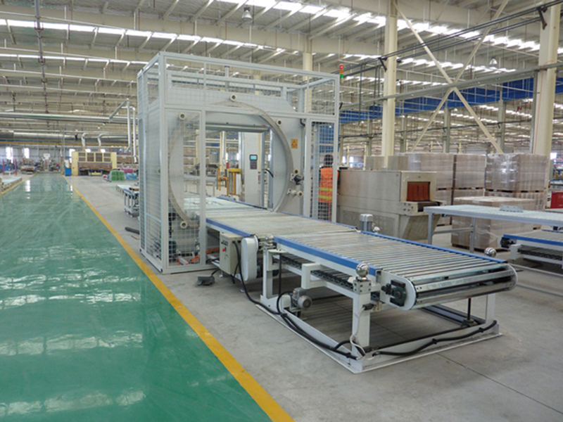 Aluminum Profile Orbital Tube Horizontal Wrapping Machine