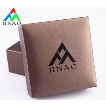 Custom made PU leather ring packaging box