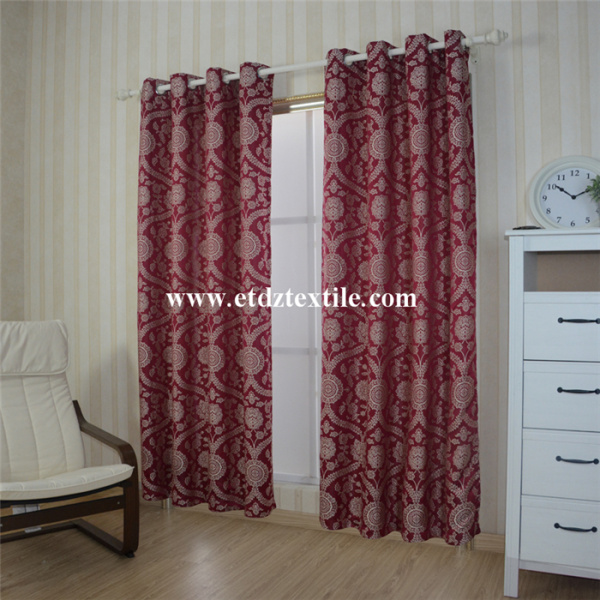 Classical Jacquard Yarn Dyed Curtain Fabric