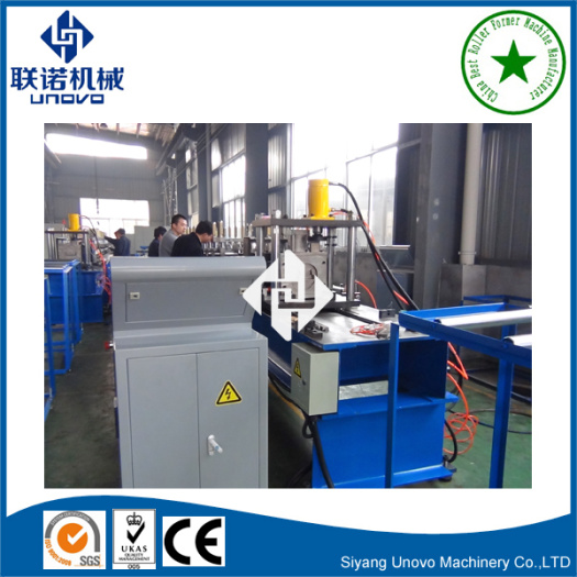 installation C section unistrut channel roll forming machine
