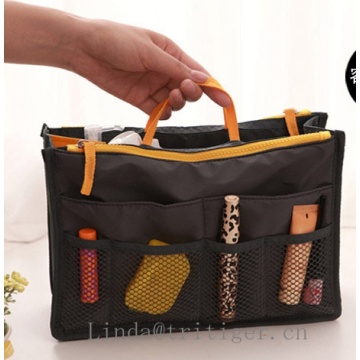 High quality travel makeup organizer cosmetic toiletry bag