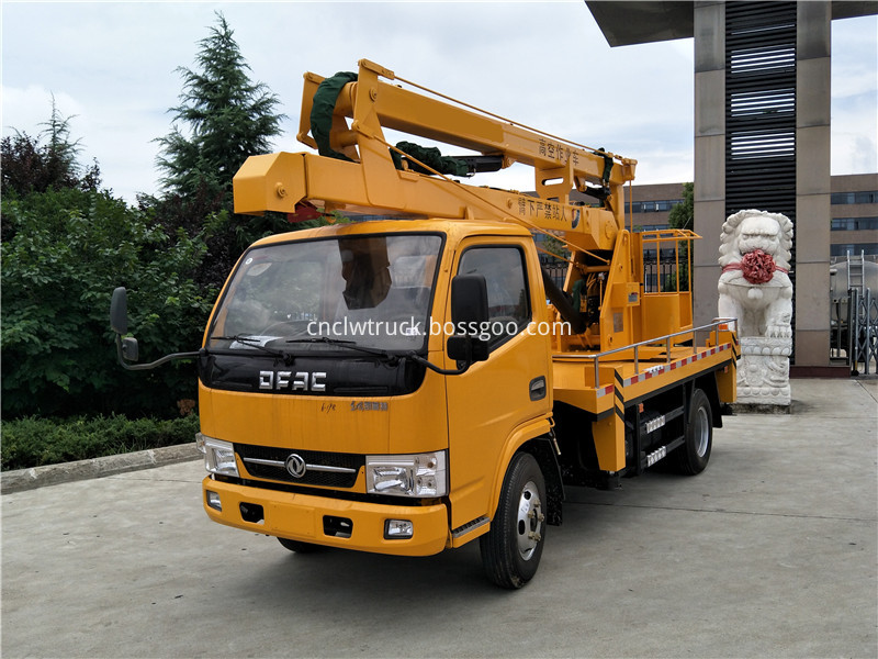 aerial work platform lift truck