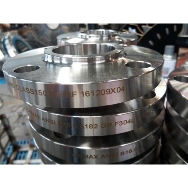 ASTM B16.5 TP304L Stainless steel WN forged flange