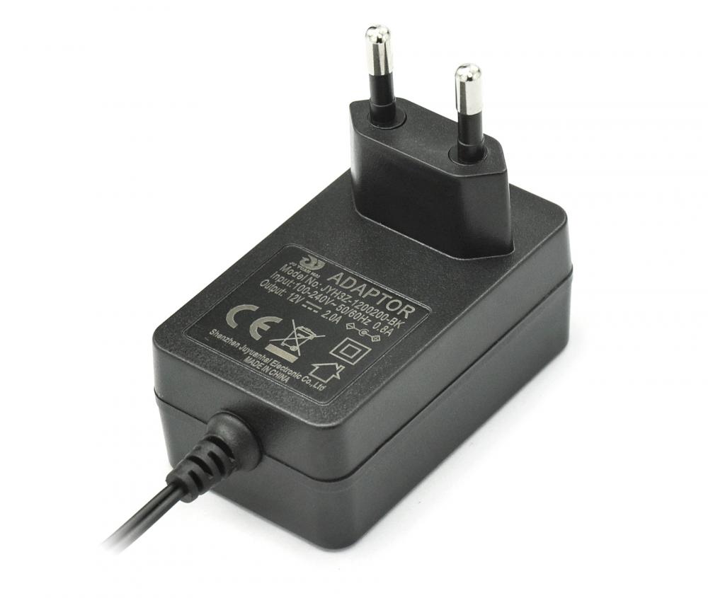 12v 2a 24w Ac Dc Power Supply Adapter Wall Charger 2