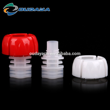 8.6mm plastic double gap spout for drinking pouch