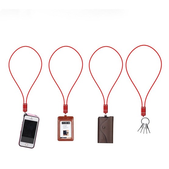 Mobile lanyard usb cable