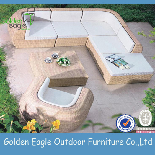 New design PE rattan garden wicker furniture
