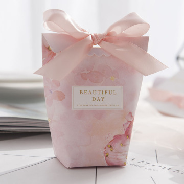 Small fancy gift wedding candy boxes